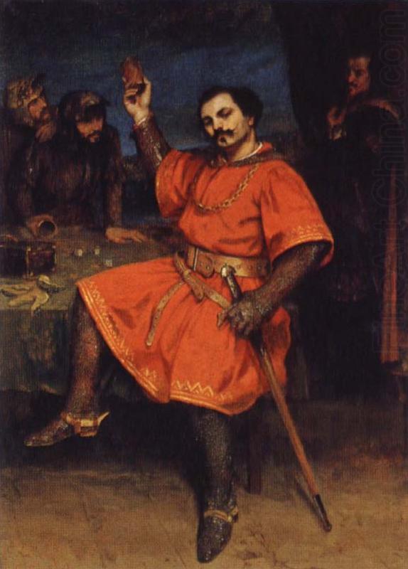 Louis Gueymard as Robert le Diable, Gustave Courbet